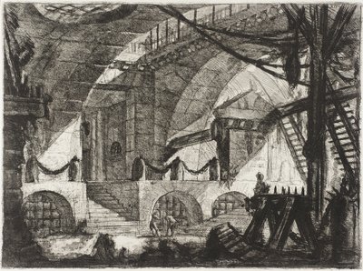 Il cavalletto da sega da Giovanni Battista Piranesi