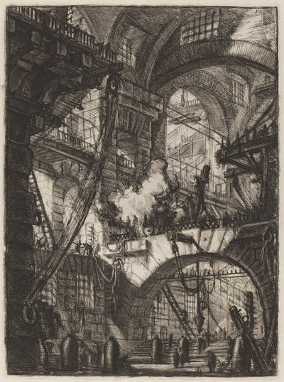 Il Fuoco Fumante da Giovanni Battista Piranesi