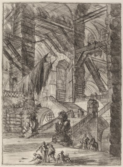 La scala con trofei da Giovanni Battista Piranesi