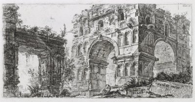 Il Tempio di Diana da Giovanni Battista Piranesi