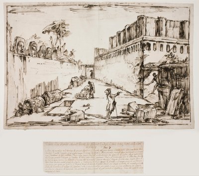 La tomba degli Istacidi, Pompei da Giovanni Battista Piranesi