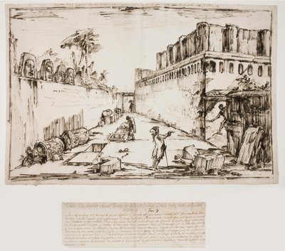 La Tomba degli Istacidi, Pompei da Giovanni Battista Piranesi