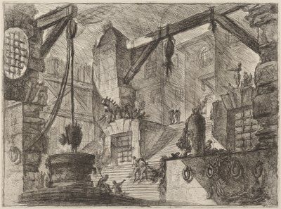 Il pozzo da Giovanni Battista Piranesi