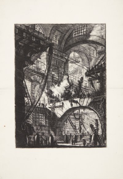 Il fuoco fumante da Giovanni Battista Piranesi