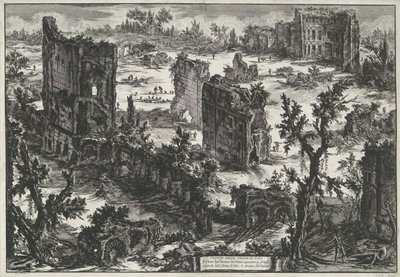 Terme di Traiano a Roma da Giovanni Battista Piranesi