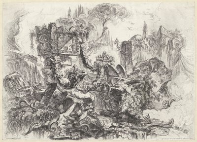 Tomba di Nerone da Giovanni Battista Piranesi
