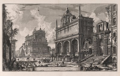 Veduta del Castello da Giovanni Battista Piranesi