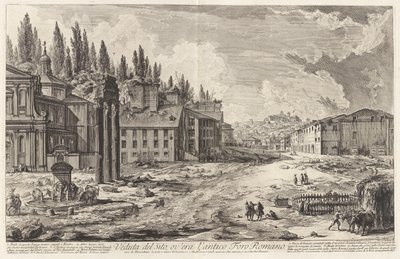 Veduta del Sito da Giovanni Battista Piranesi
