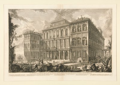 Veduta sul Monte Quirinale del Palazzo dell