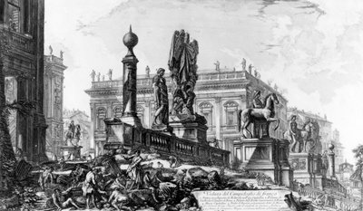 Veduta del Campidoglio, dalla serie 