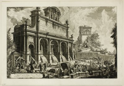 Veduta della sorgente dell