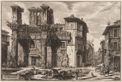 Vedute di Roma: Foro di Nerva da Giovanni Battista Piranesi