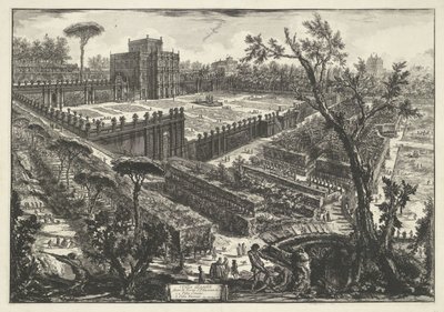 Villa Doria Pamphili a Roma da Giovanni Battista Piranesi