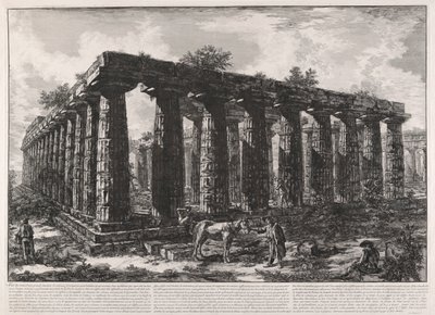 Veduta dei resti di da Giovanni Battista Piranesi