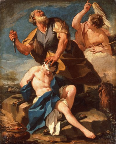 Il sacrificio di Isacco da Giovanni Battista Pittoni