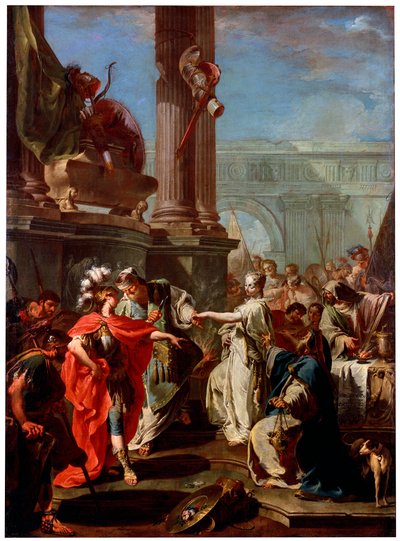 Il sacrificio di Polissena da Giovanni Battista Pittoni the Younger