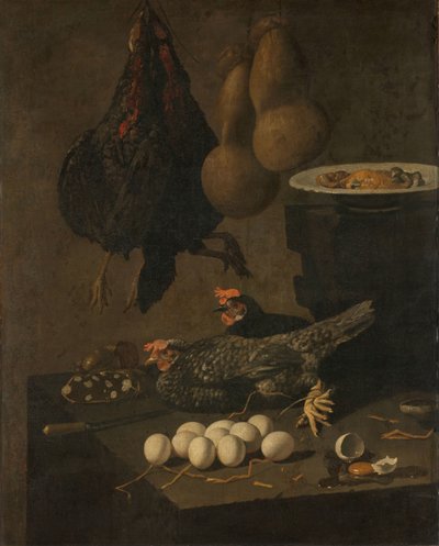 Natura Morta con Polli e Uova da Giovanni Battista Recco