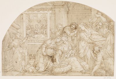 Natività di Maria da Giovanni Battista Rovere