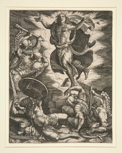 La Resurrezione da Giovanni Battista Scultori