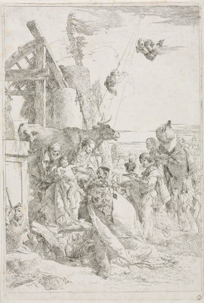 Adorazione dei Magi da Giovanni Battista Tiepolo