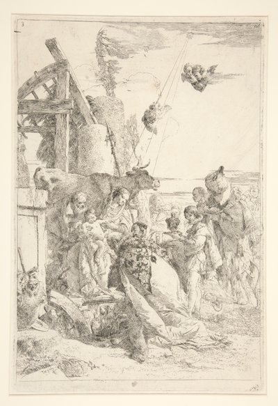 Adorazione dei Magi da Giovanni Battista Tiepolo