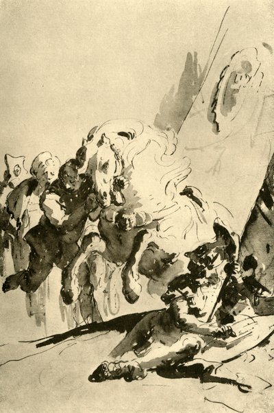 Alessandro e Bucefalo, metà XVIII secolo, 1928 da Giovanni Battista Tiepolo