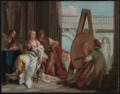Alessandro Magno e Campaspe nello Studio di Apelle da Giovanni Battista Tiepolo