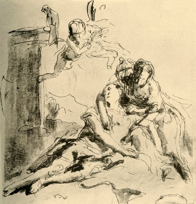Angelica cura le Ferite di Medor da Giovanni Battista Tiepolo