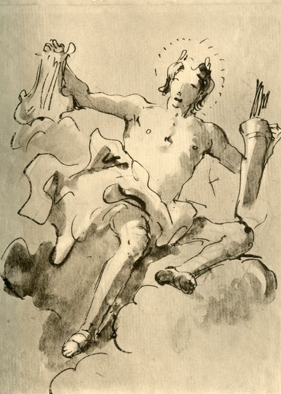 Apollo, c1757, 1928 da Giovanni Battista Tiepolo