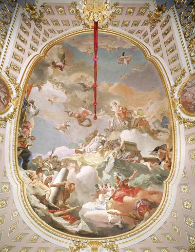 Apoteosi della monarchia spagnola da Giovanni Battista Tiepolo