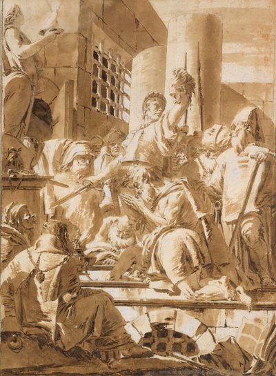 Decapitazione di Due Santi Maschi da Giovanni Battista Tiepolo