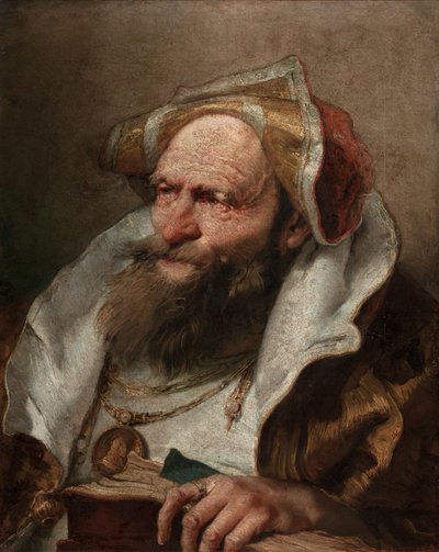 Busto di un vecchio, 1751-55 da Giovanni Battista Tiepolo