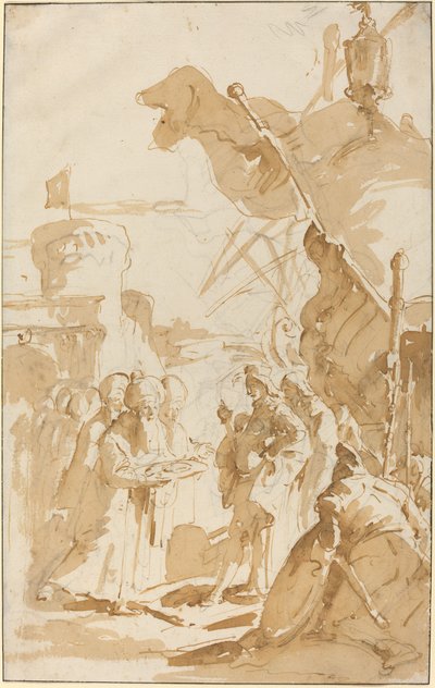 Capitolazione di una Città da Giovanni Battista Tiepolo
