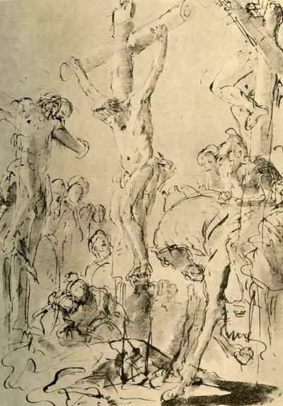 Crocifissione, metà XVIII secolo, 1928 da Giovanni Battista Tiepolo