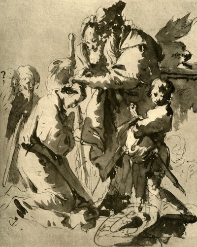 Dedicazione di un giovane soldato, 1735-1740, 1928 da Giovanni Battista Tiepolo