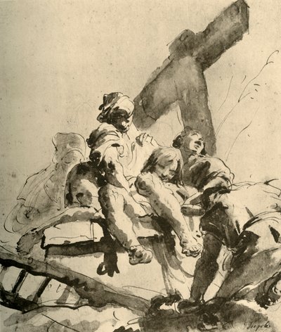 Deposizione dalla croce, metà XVIII secolo, 1928 da Giovanni Battista Tiepolo