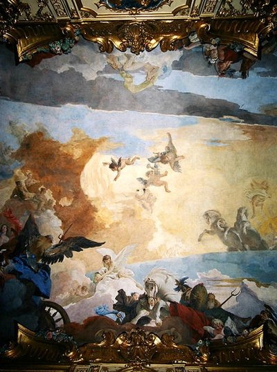Dettaglio dal Corso del Sole da Giovanni Battista Tiepolo