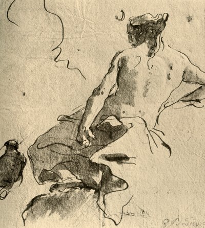 Diana, 1757, 1928 da Giovanni Battista Tiepolo