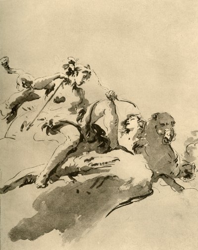 Diana, metà XVIII secolo da Giovanni Battista Tiepolo