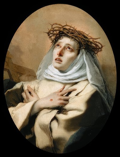 Santa Caterina da Siena da Giovanni Battista Tiepolo