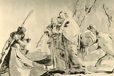 Fuga in Egitto da Giovanni Battista Tiepolo