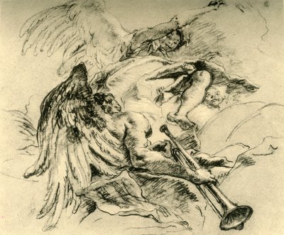 Gruppo di angeli da Giovanni Battista Tiepolo