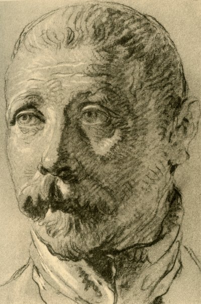 Testa di un uomo barbuto, metà del XVIII secolo da Giovanni Battista Tiepolo