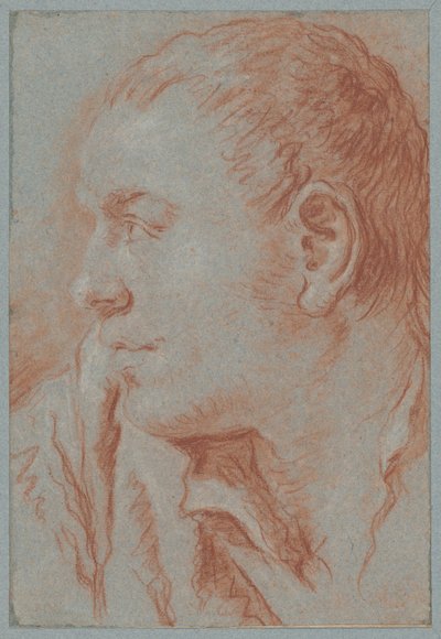 Testa di un giovane di profilo da Giovanni Battista Tiepolo