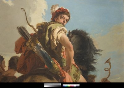 Cacciatore a cavallo, 1718-30 da Giovanni Battista Tiepolo