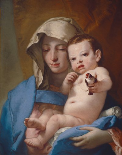 Madonna del Cardellino da Giovanni Battista Tiepolo