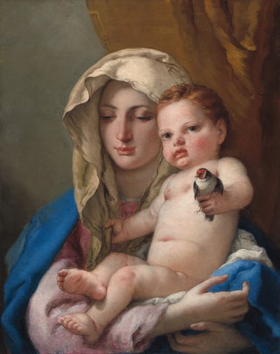 Madonna del cardellino da Giovanni Battista Tiepolo