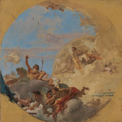 Nettuno e i venti da Giovanni Battista Tiepolo