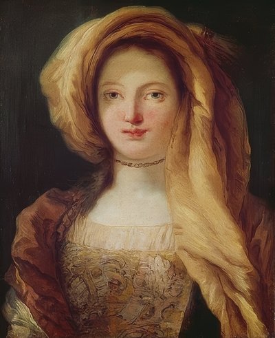 Ritratto di sua moglie da Giovanni Battista Tiepolo