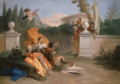 Rinaldo e Armida nel suo giardino da Giovanni Battista Tiepolo